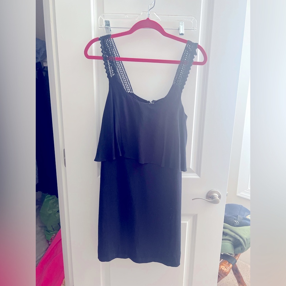 Woman’s Anthropologie Navy Blue Dress